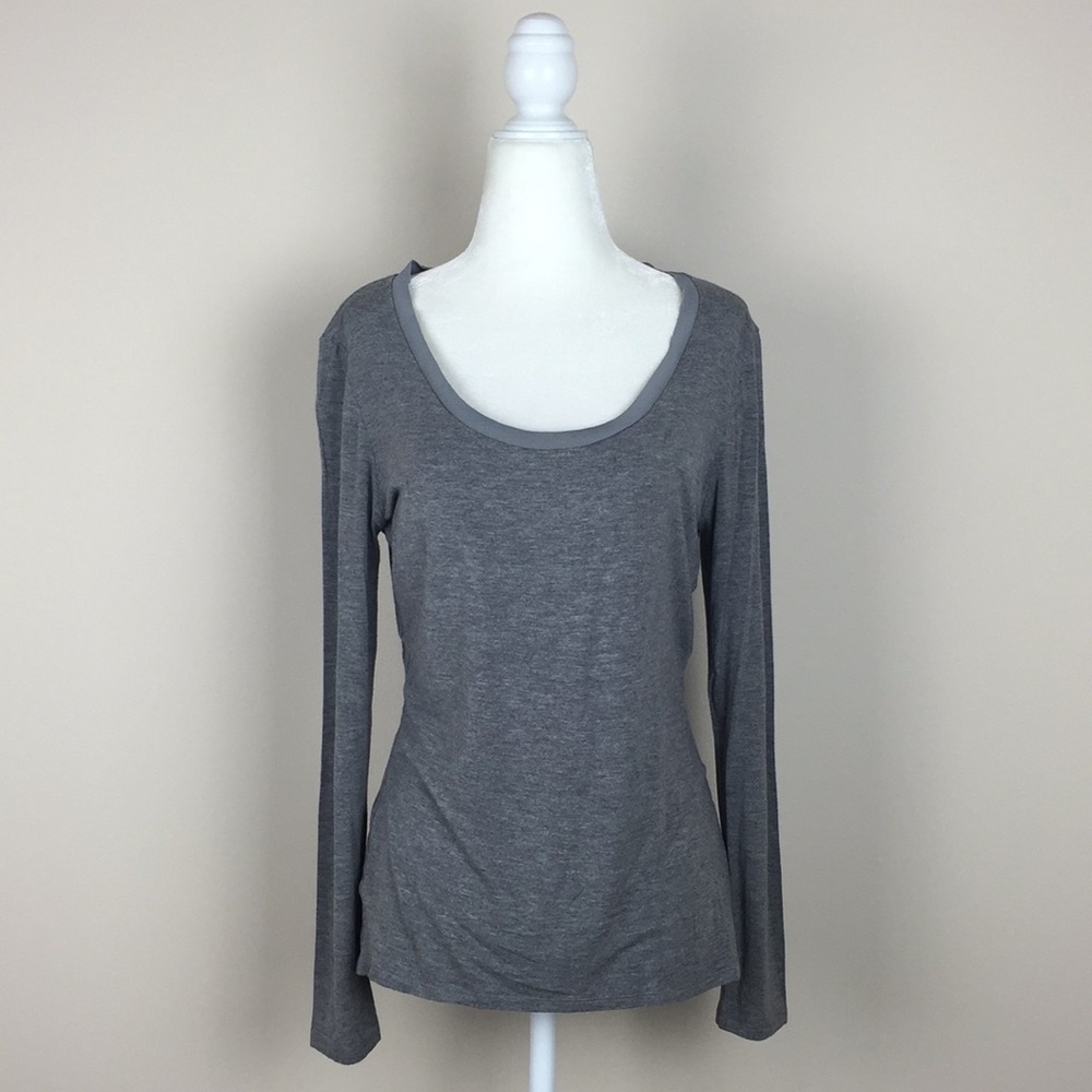Tahari - Gray Cadence Tee